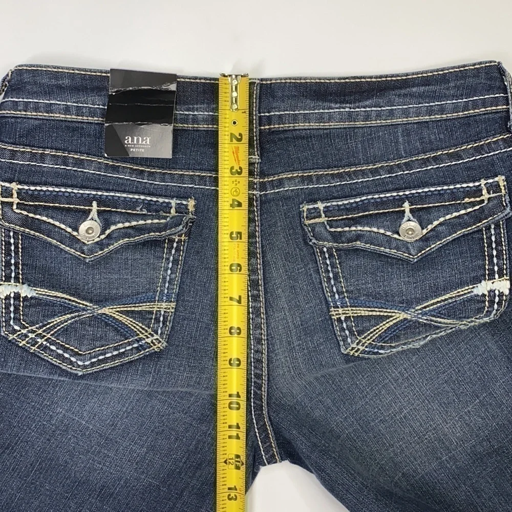 a.n.a Petite Crop/Capri Denim Pants NWT - Picture 8 of 8